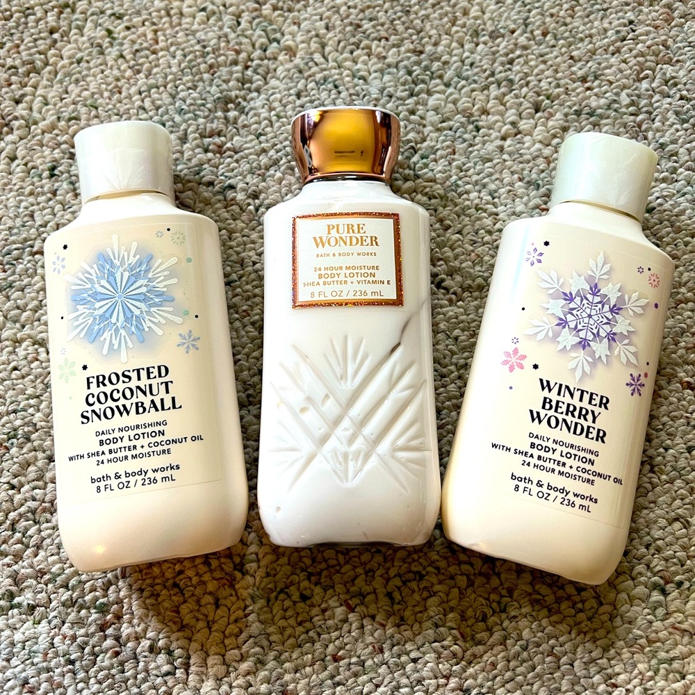 Bath and Body Works Assorted Lotions